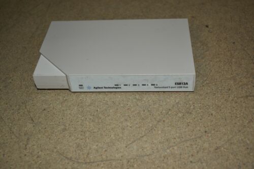 ^^ AGILENT TECHNOLOGIES E5813A NETWORKED 5 PORT USB HUB (DF17)
