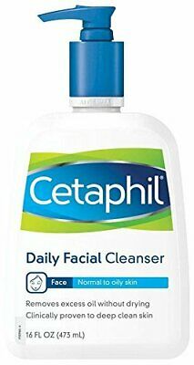 2 PACK of Cetaphil Daily Facial Cleanser, 16 oz