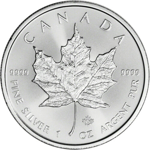 2021 Canada Silver Maple Leaf - 1 oz - $5 - BU