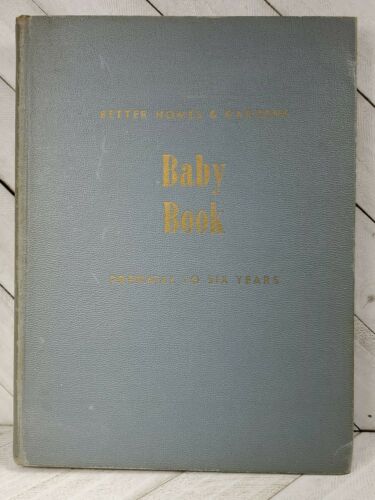 Vintage 1947 Baby Book Journal Partially Used better homes & gardens (dp)