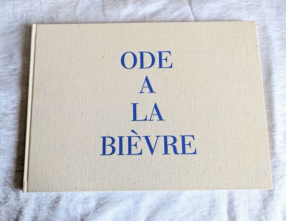 LOUISE BOURGEOIS - ODE A LA BIÈVRE w/ 24 ART PLATES Limited 1/1800 in Slipcase