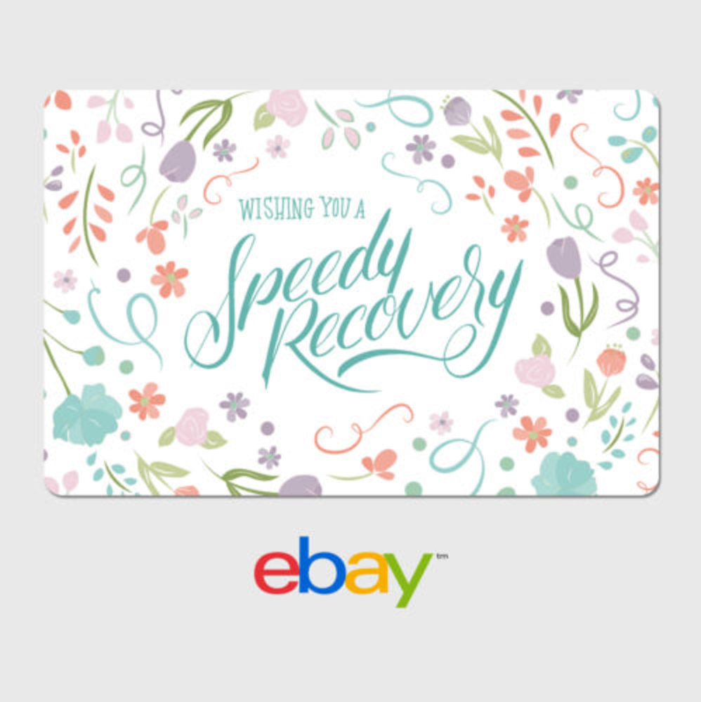 eBay Digital Gift Card Get Well Soon Speedy Recovery - Email Delivery