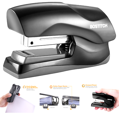 Bostitch Office Heavy Duty 40 Sheet Stapler, Small Stapler Size, Fits into th...