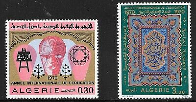Algeria (1970) - Scott # 450 - 451,   MNH