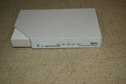 ^^ AGILENT TECHNOLOGIES E5813A NETWORKED 5 PORT USB HUB (DF16)