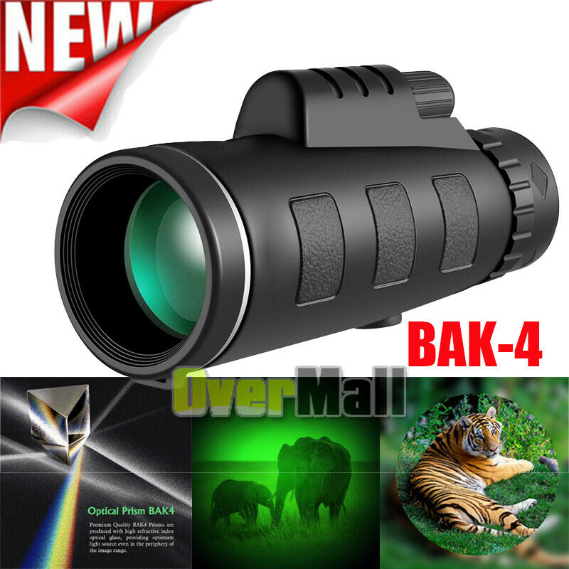 40X60 Starscope Binoculars with Night Vision BAK4 Prism High Power Waterproof