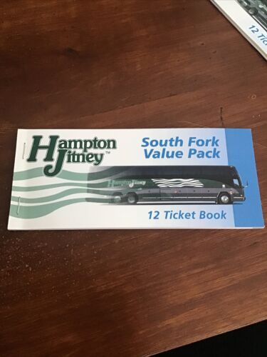 $283 value Hampton Jitney Ticket South Fork Value Pack 10 left