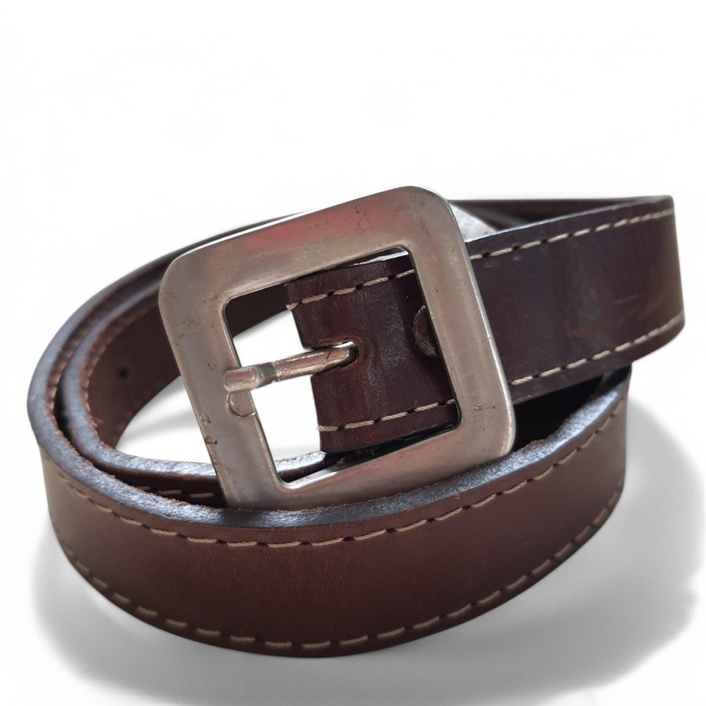 MANGO Genuine Leather Vintage Charm Elegance Timeless Fits 25-29” Waist