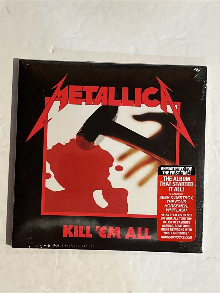 Metallica Kill 'Em All CD Brand New Original Packaging Free Shipping