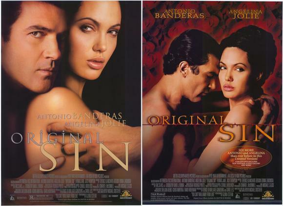Original Sin (2001) original video poster - double-sided - rolled