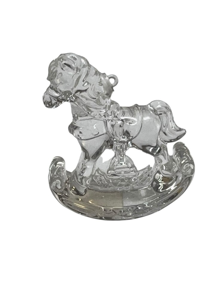 Marquis Waterford Crystal Rocking Horse Figurine Made In Germany 2.5”