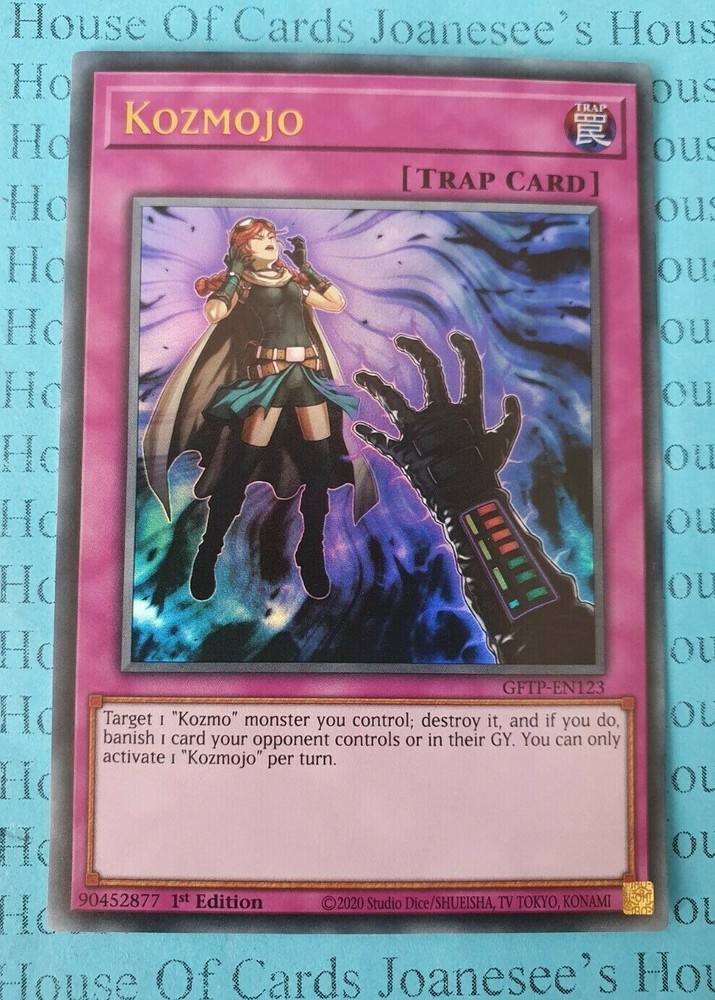 Kozmojo GFTP-EN123 1st Edition Ultra Rare Yu-Gi-Oh Card Mint Condition