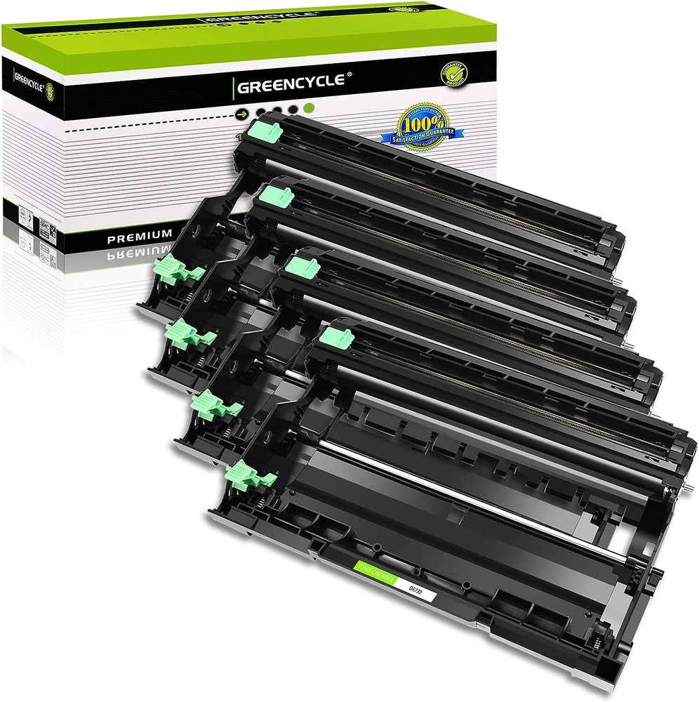 4PK Greencycle DR730 Drum Unit Compatible with Brother HL-L2310D HL-L2370DN HL-L2375DW