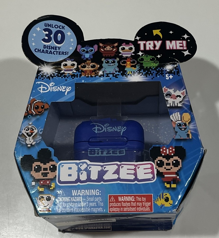 BITZEE DISNEY INTERACTIVE TOY W/30 DIFFERENT CHARACTERS REACTS TO SWIPES NEW