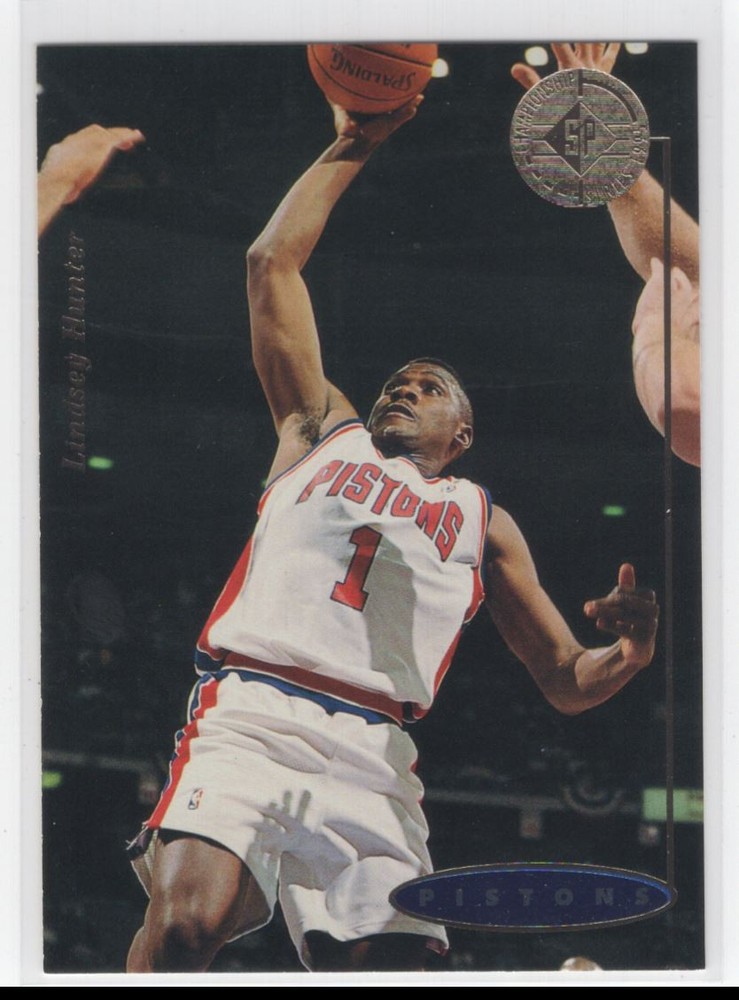 1994-95 SP Championship Lindsey Hunter Detroit Pistons #58