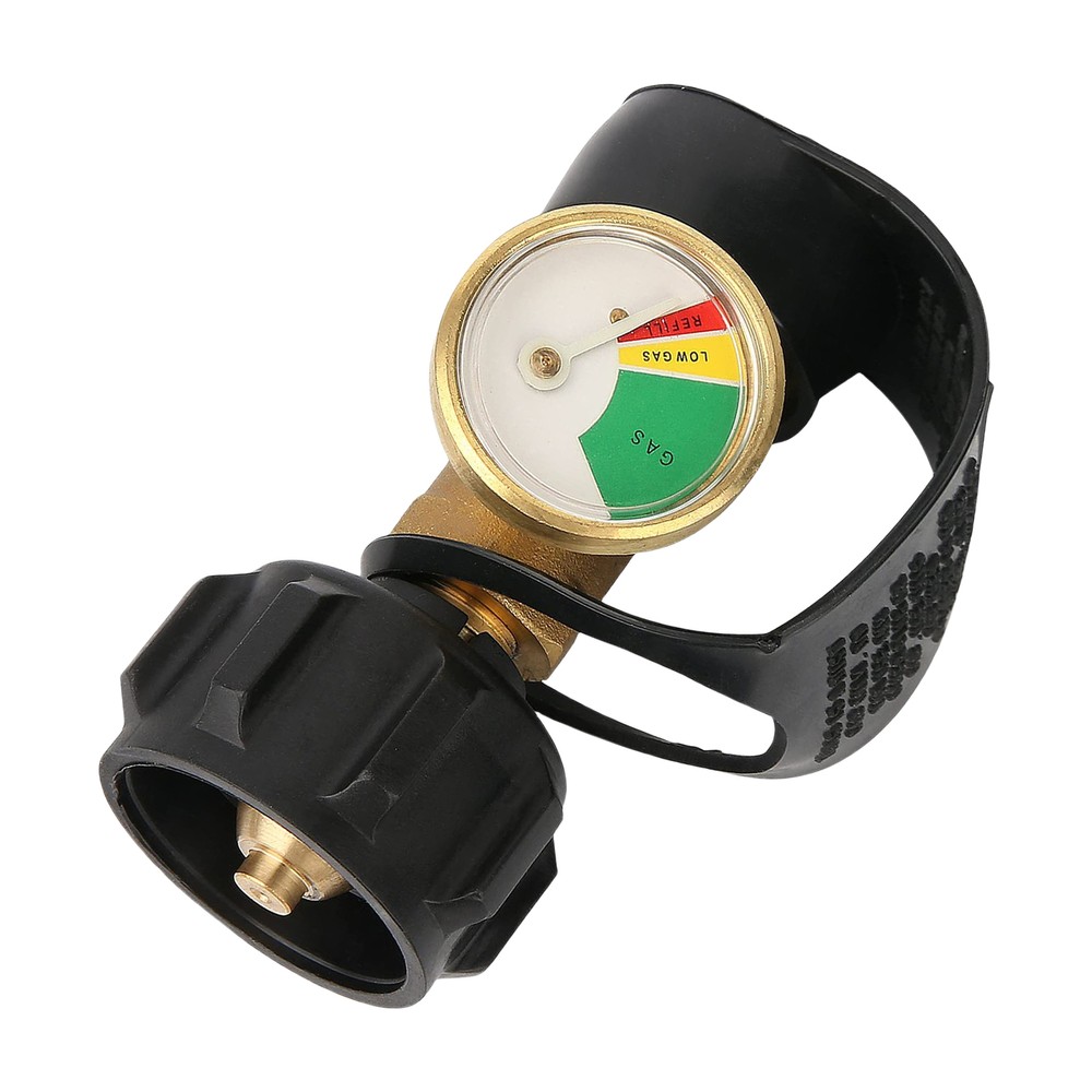 Suitable Level Indicator Propane Bottle Adaptor For QCC Gas Pressure Gauge