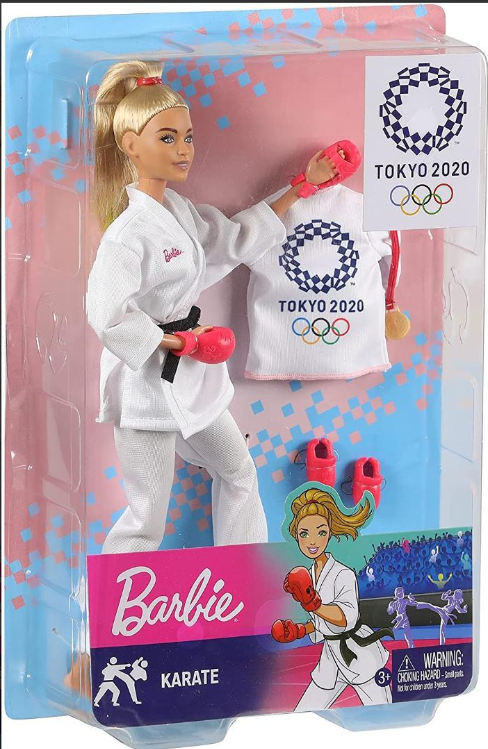 Outlet Barbie Tokyo 2020 Olympics Karate Doll Gold Medal and Jacket Japan import