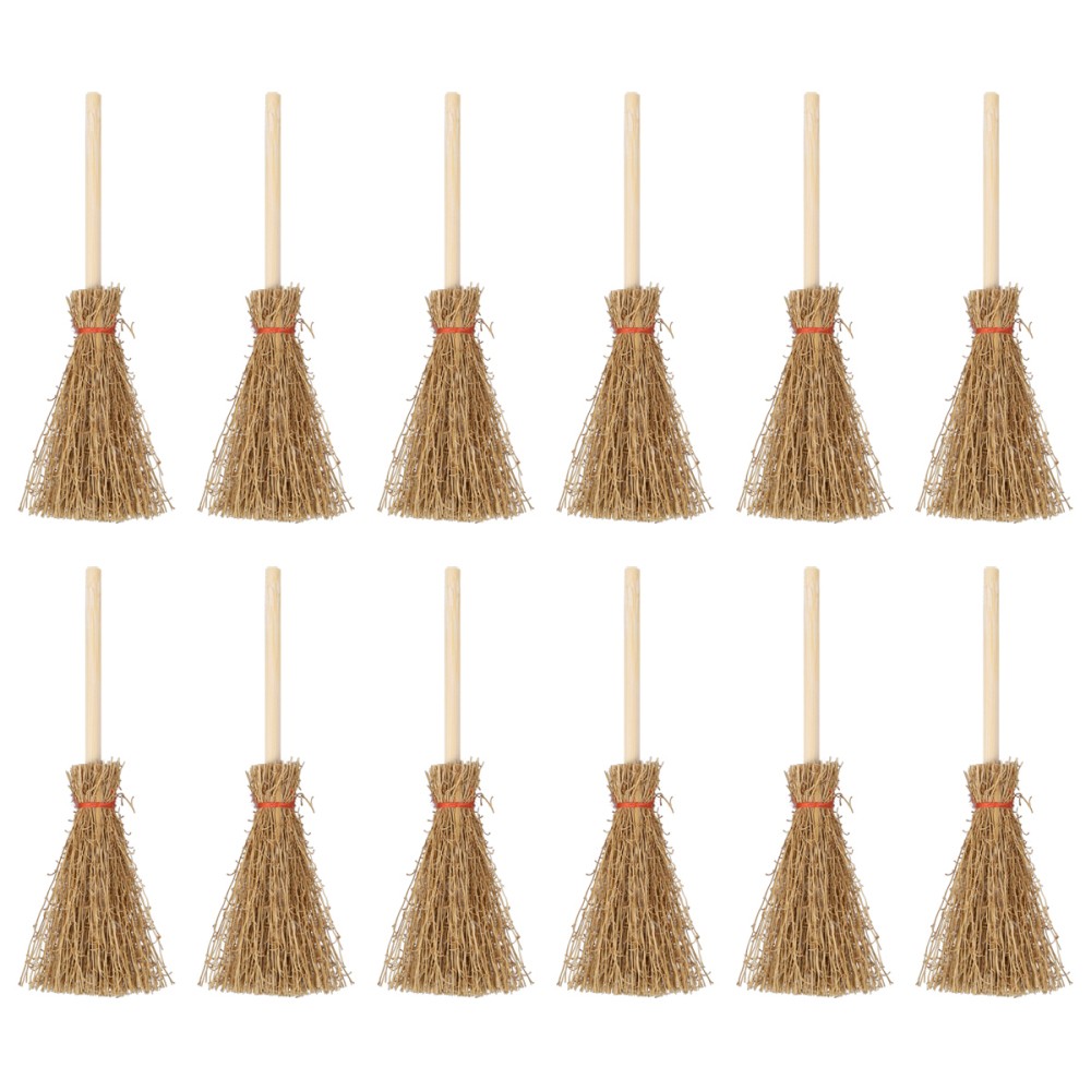 Mini Hanging Broom Decoration Craft Party Favors for Kids