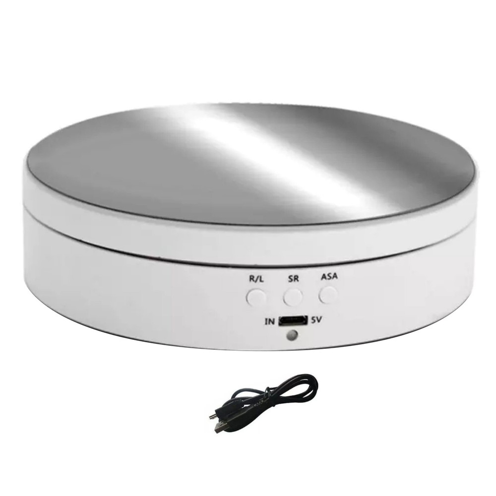 360° Rotating Display Stand for Jewelry Photography and Showcase