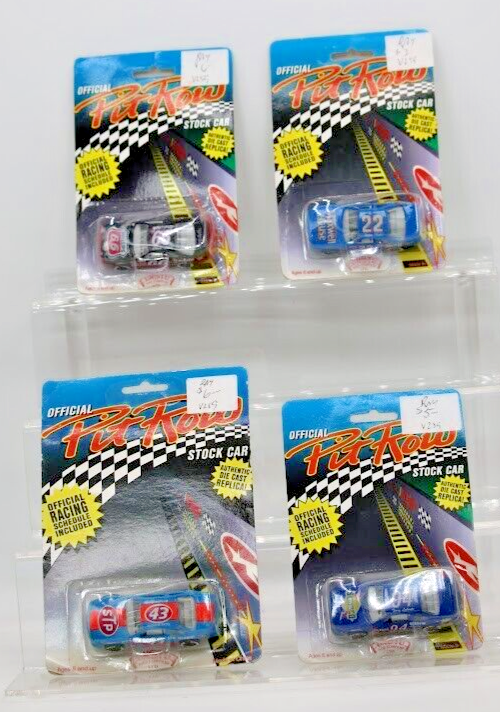The Pit Row Collections Stock Cars Racing Boxed Set of 4 Brand NEW 1:64 Scale