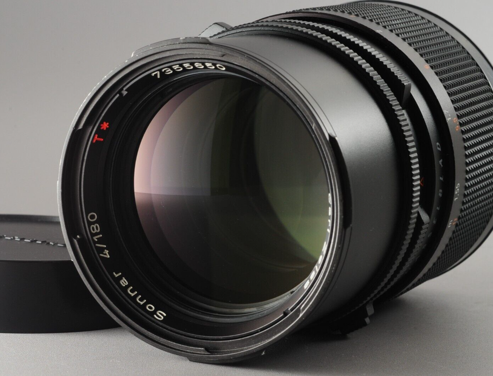 Hasselblad Carl Zeiss Sonnar T* 180mm F/4 CF Lens from Japan #3149