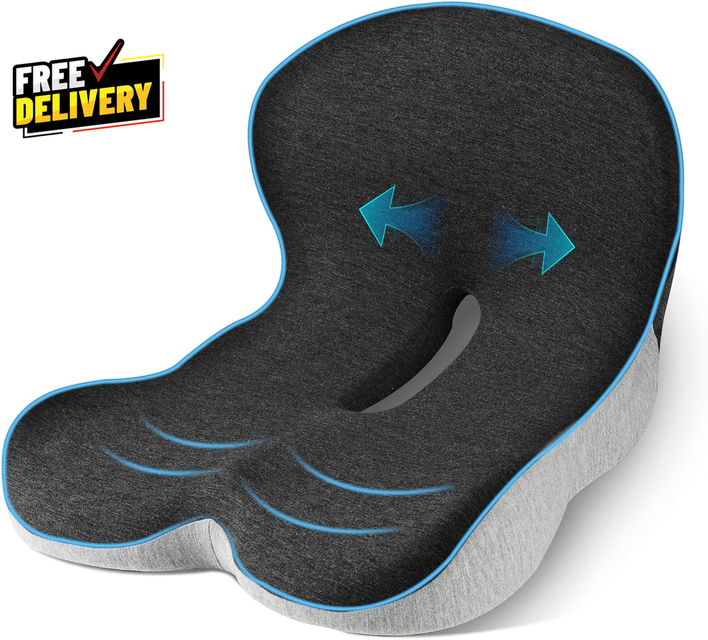 Comfortable Trucker Seat Cushions with Lumbar Support for Long Drives