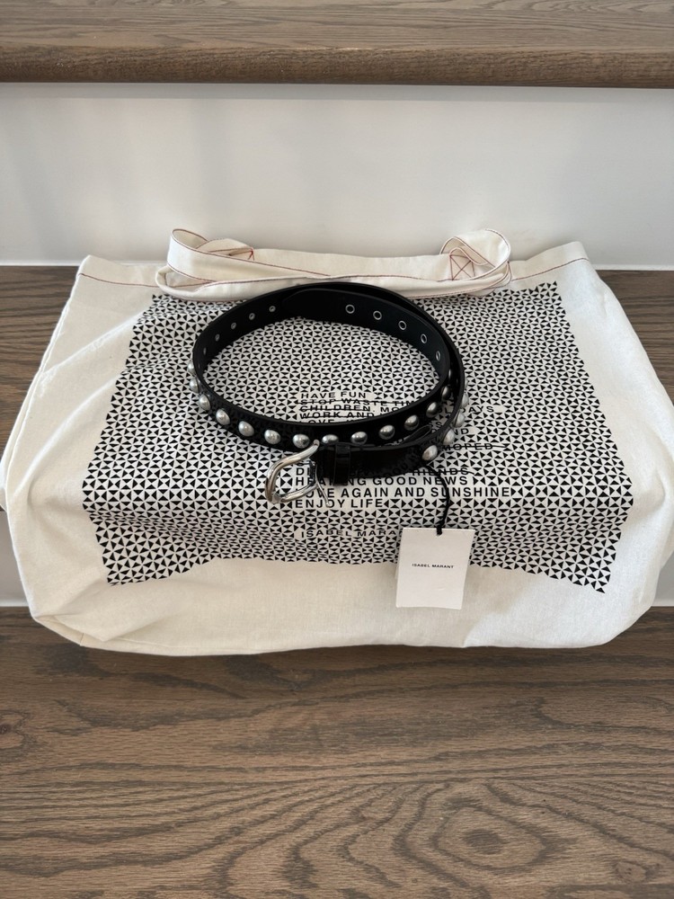 Isabel Marant Belt, Black, Size S/M Brand New, Never Worn