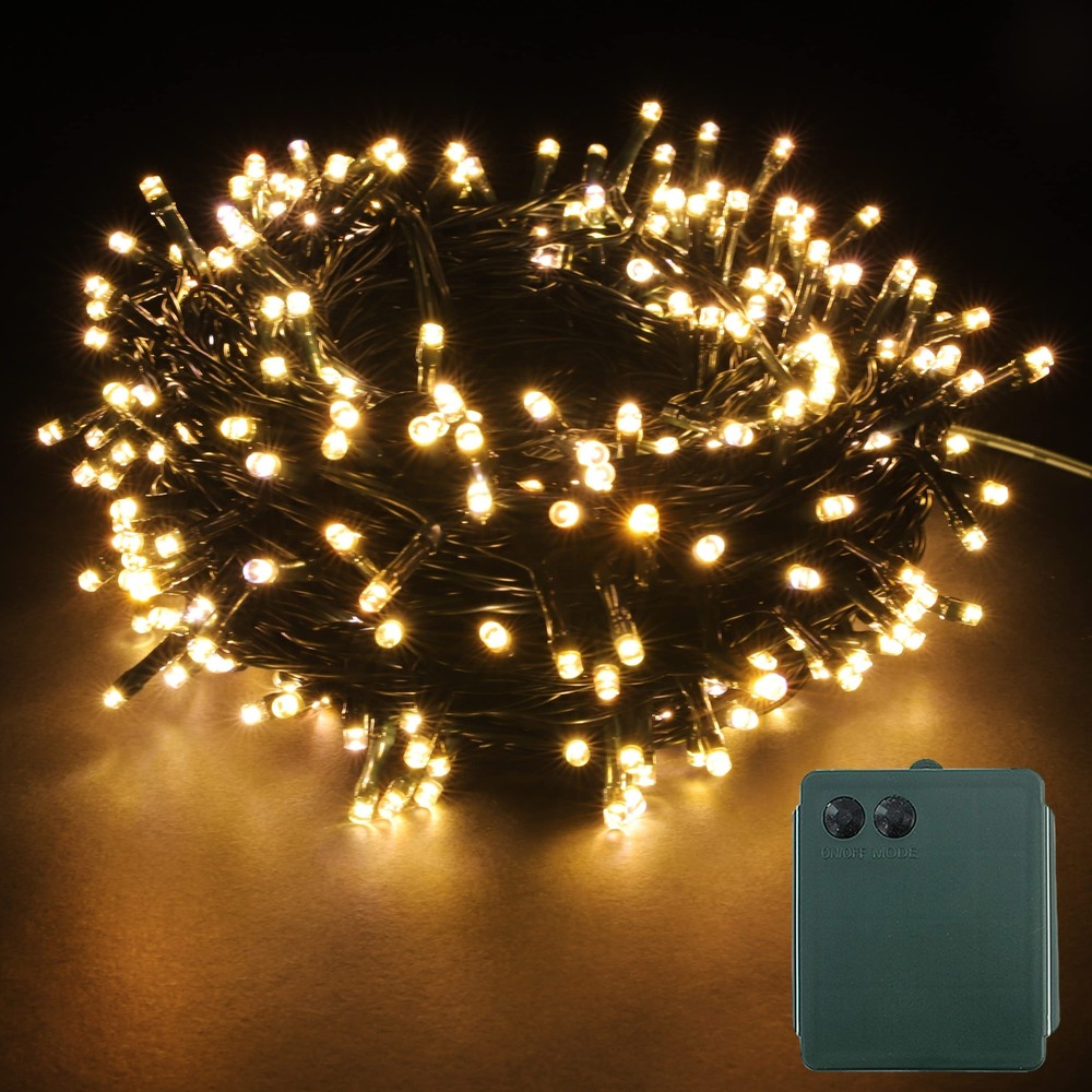 100 LED Christmas Fairy String Lights with 8 Modes Battery Operated Waterproof