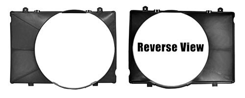 1992-98 Ford Pickup Bronco V6 A/T Radiator Fan Shroud New Dii