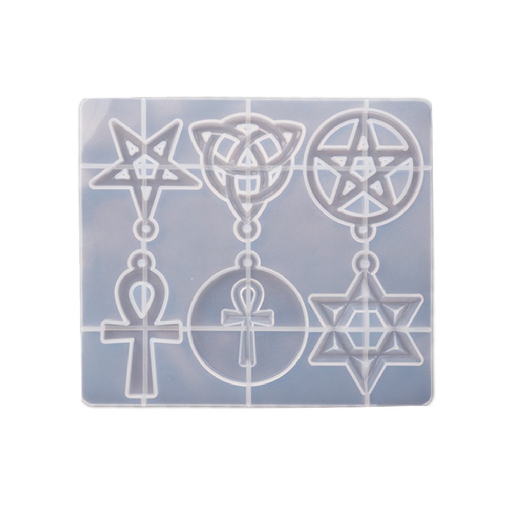 Non-Toxic Soft Silicone Mold Epoxy Casting DIY Tool for Making Resin Pendant K