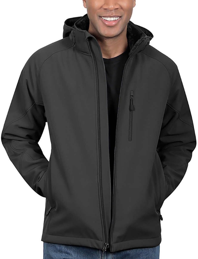 Kirkland Signature Sherpa Lined Softshell Detachable Hood Jacket