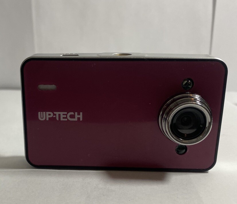 UP-TECH Purple Mini Digital Camera with USB Charging Cable