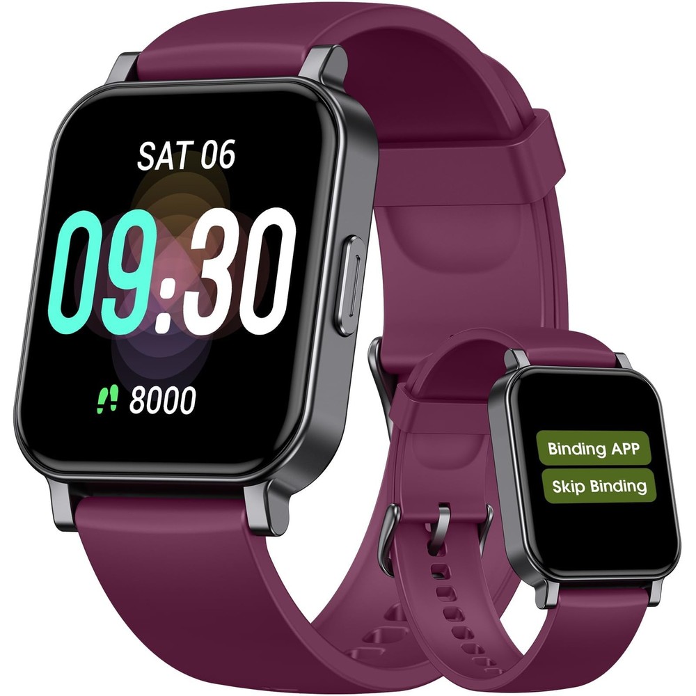 Senior-Friendly Waterproof Pedometer Watch – No App or Phone Needed