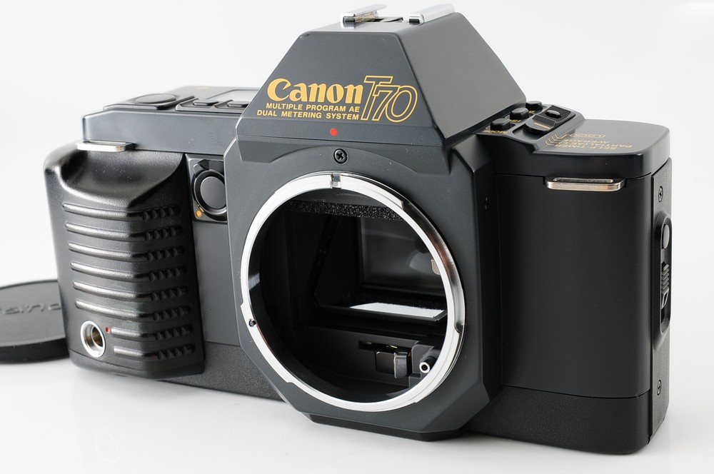 [COMO NUEVO] Cuerpo de cámara fotográfica Canon T70 35 mm SLR de Japón #996
