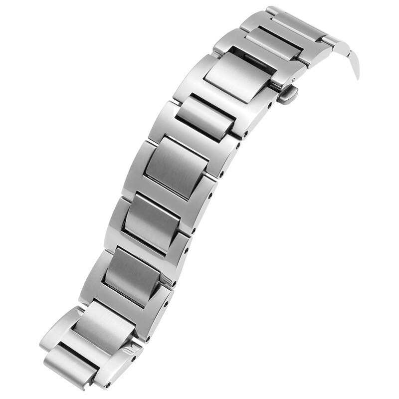 18MM WATCH BAND BRACELET FOR 36MM CARTIER BALLON BLEU SOLID 316L STAINLESS STEEL
