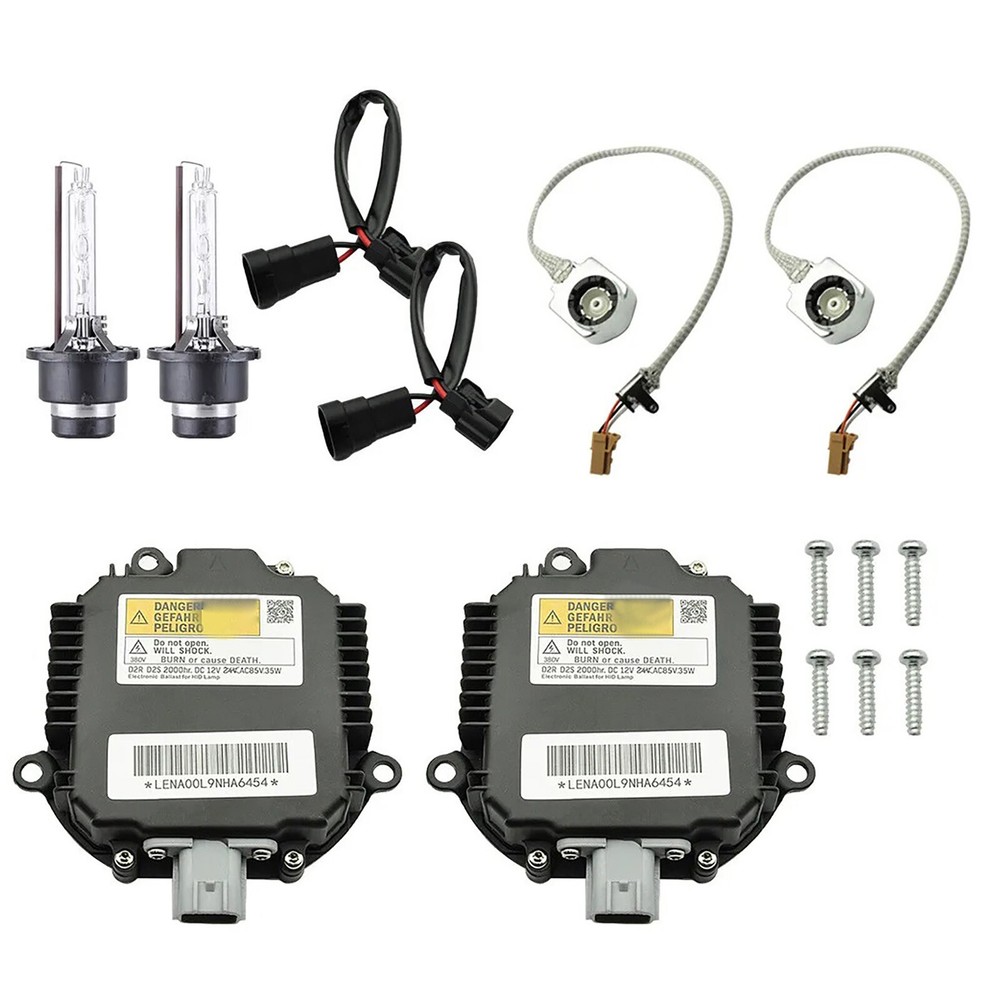 2pcs Xenon Ballast Igniter HID D2S Bulb Kit Compatible with Nissan GT-R 2009-2014 Model 2847489904 Upgrades