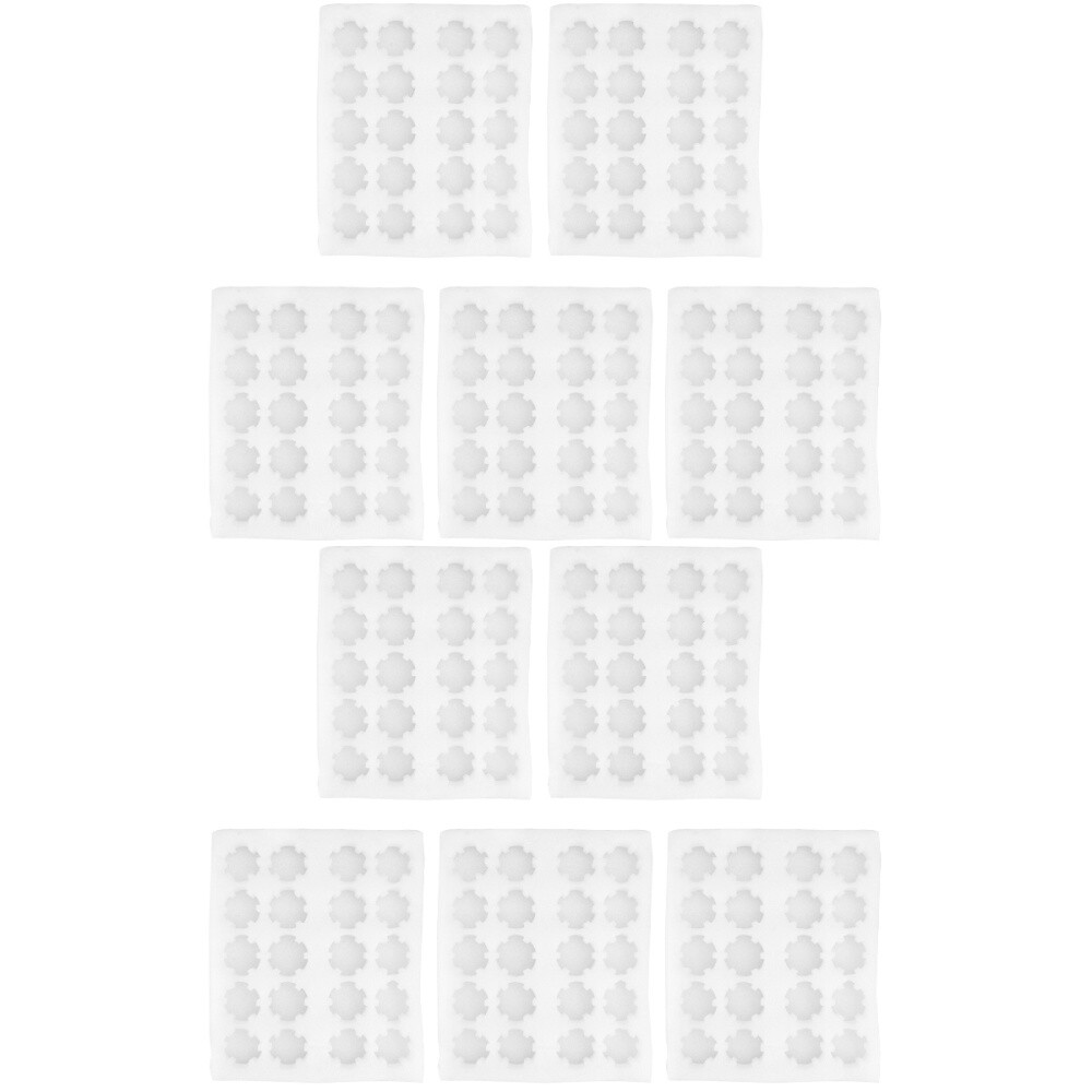 10 Pcs Pearl Wool Eggs Tray Eggs Dispenser Tray Wrapping Egg Holder