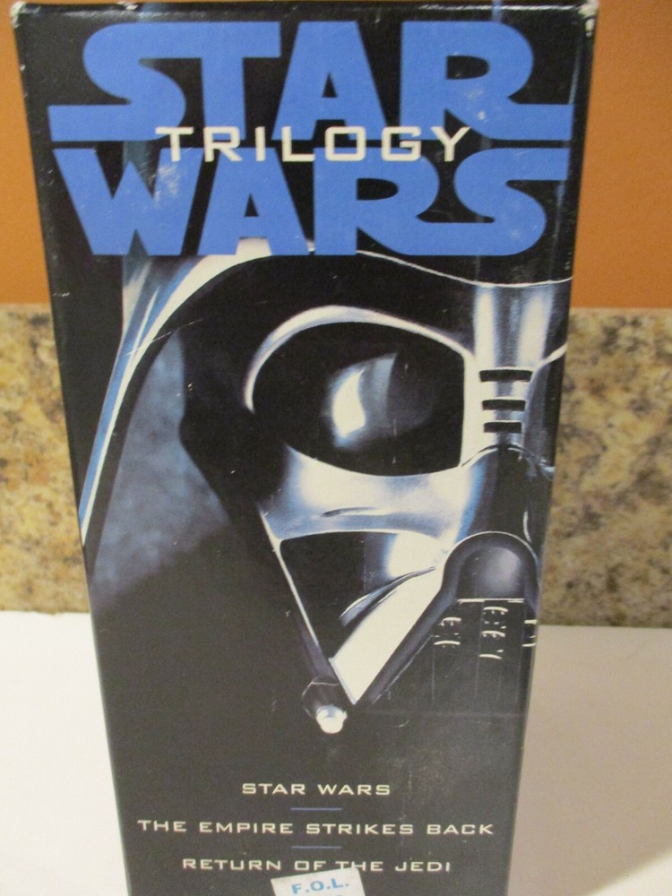 VHS Star Wars Trilogy Vintage 1995 THX Digitally Remastered Edition Set VGC
