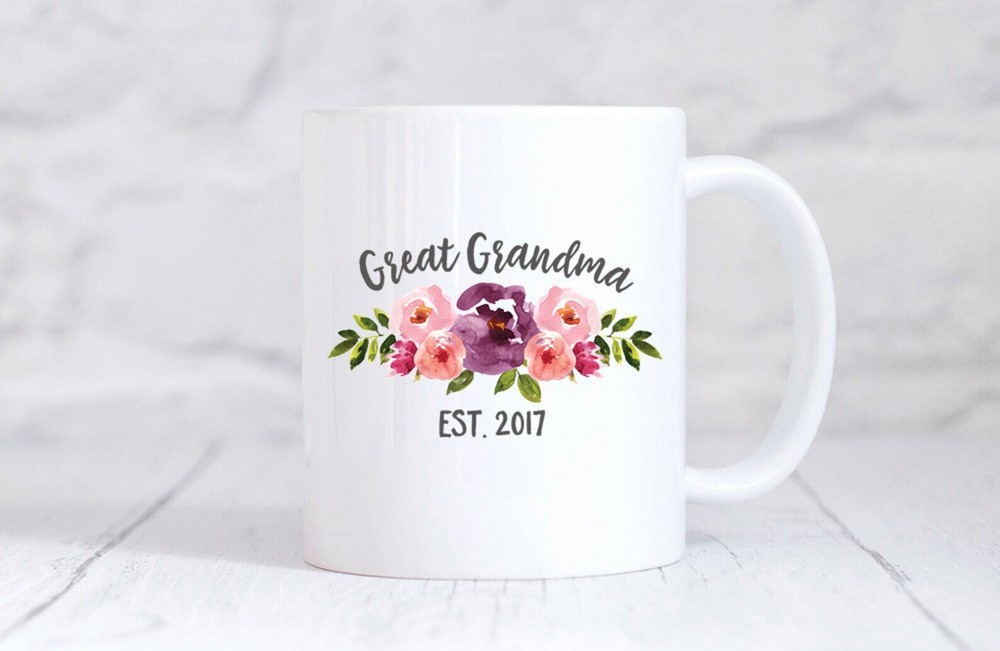 Great Grandma Baby Announcement Gift Ideas for Pregnancy Reveal