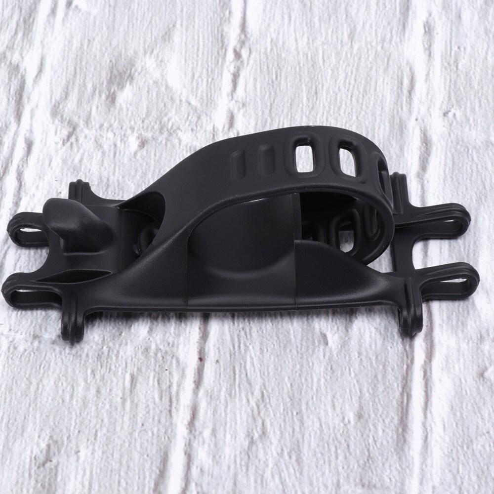 Black Mountain Bike Phone Mount with Silicone Strap