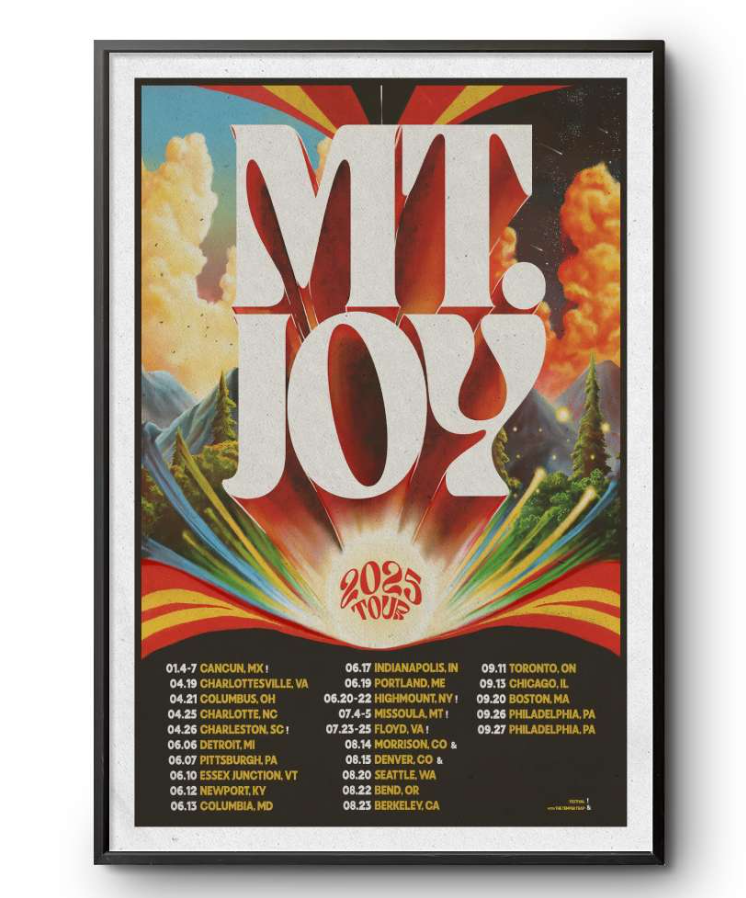 Mt. Joy Concerts & Live Tour 2025 Poster