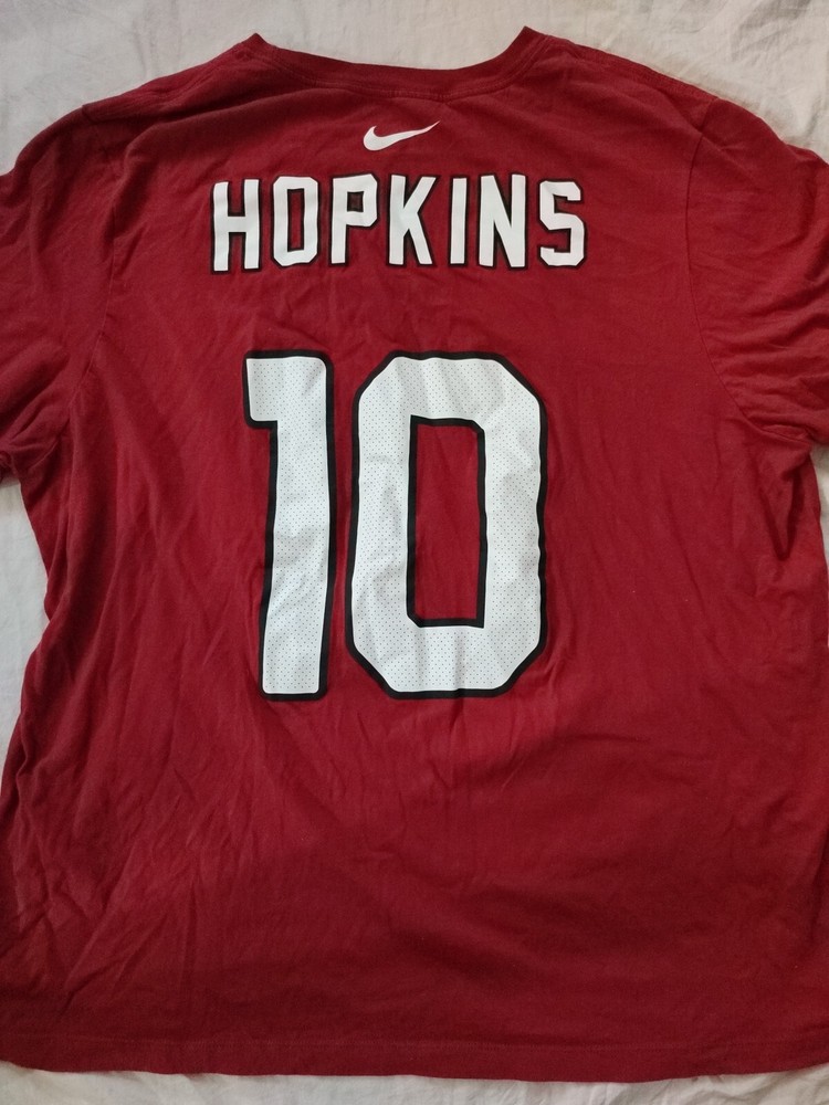 Nike Arizona Cardinals Deandre Hopkins #10 T Shirt Jersey Size XXL