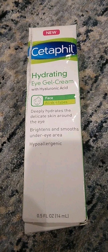 Cetaphil Hydrating Eye Gel Cream 0.5 fl oz New Formula