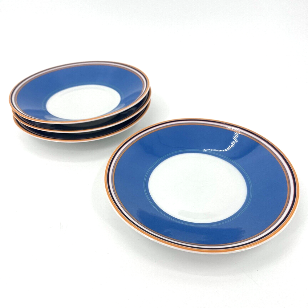 DKNY Lenox Bowls Urban Essential Marine Blue Set of 4 Fruit 8