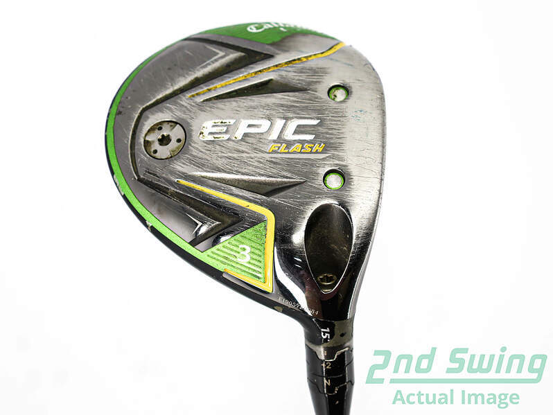 Callaway EPIC Flash 3 Wood 15° Graphite Stiff Right 40.5in Fairway Wood