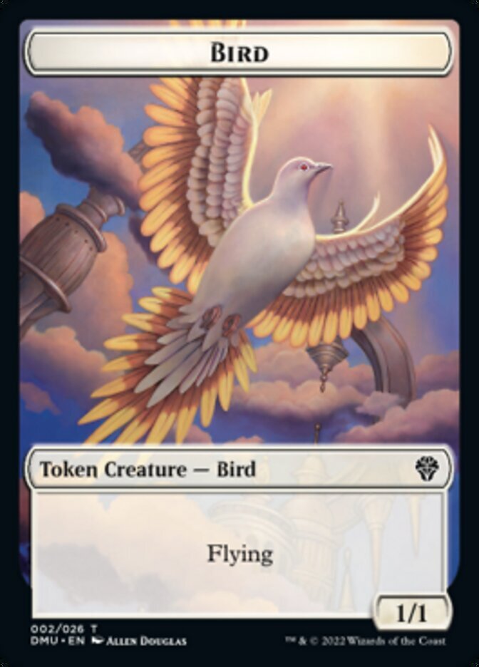 NM Bird (002) // Elemental Double-sided Token DMU-image