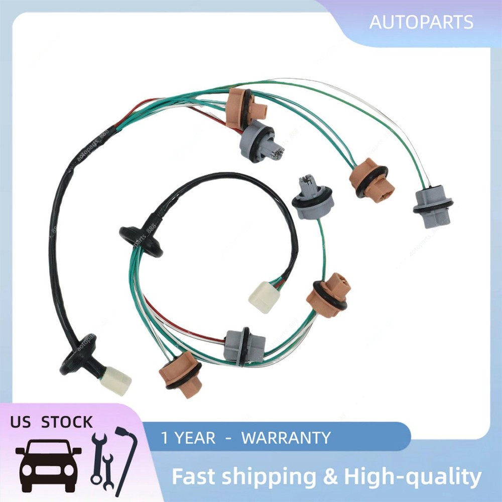 New For Toyota Supra 1997-1998 JZA80 MK4 Tail Light Harness 81555-14700 Set of 2