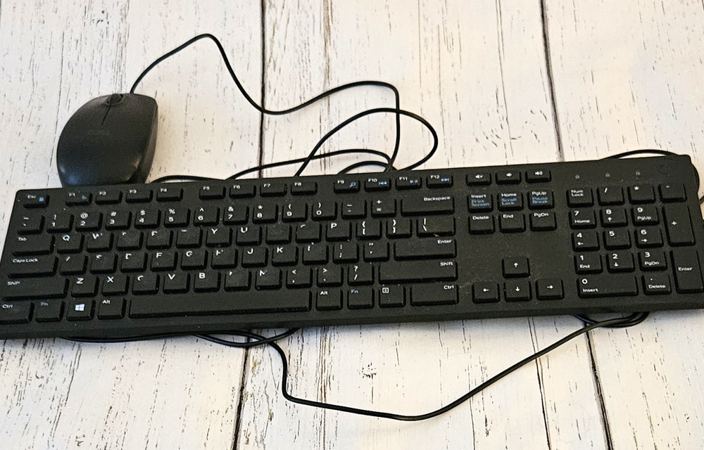 DELL Wired USB Keyboard and Dell Mouse Combo