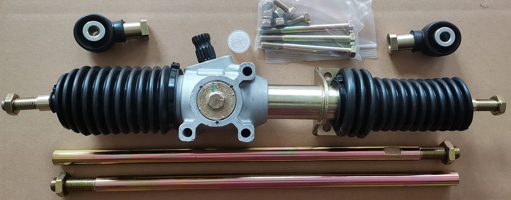 Upgraded Steering Rack and Pinion Gear Box Assembly 1823984 with Tie Rod Ends...