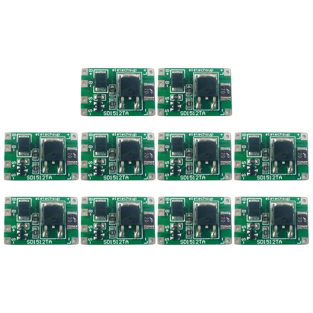 10PCS SD1512TA Solar Controller Charging Street Light Switch Circuit Board6255